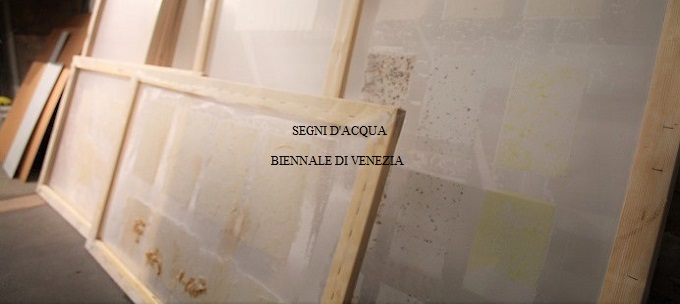 biennale di venezia laboratorio della carta segni d'acqua riccardo ajossa